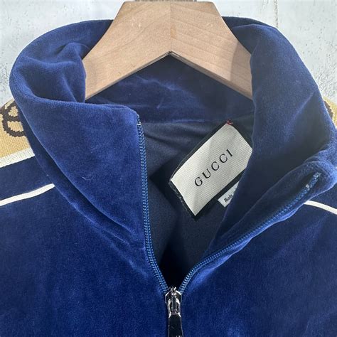 gucci velour tracksuit